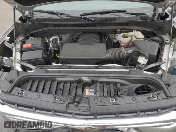2022 Chevrolet Silverado 1500 LT with VIN 3GCUYDEDXNG129749, listed as a Copart auction lot 57417695 with 44,490 mi miles and Salvage title. Bid and sale history available at DreamBid. Image 11.