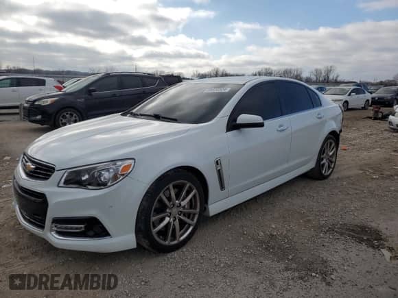 2015 Chevrolet SS with VIN 6G3F15RWXFL104050, listed as a Copart auction lot 85608524 with 67,304 mi miles and Clean title. Bid and sale history available at DreamBid. Image 1.