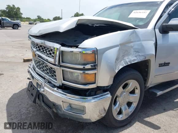 2015 Chevrolet Silverado 1500 LTZ with VIN 3GCPCSEC4FG194704, listed as a IAAI auction lot 42696181 with 152,856 mi miles and . Bid and sale history available at DreamBid. Image 17.