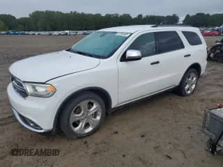 2014 Dodge Durango SXT with VIN 1C4RDHAG5EC560379, listed as a Copart auction lot 81392485 with 258,594 mi miles and Salvage title. Bid and sale history available at DreamBid. Image 1.