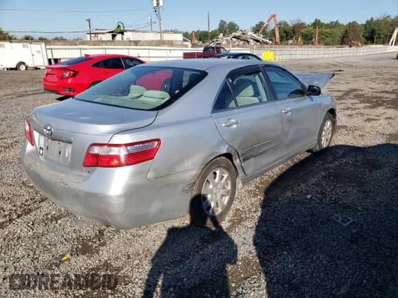 2007 Toyota Camry XLE with VIN JTNBE46K173025388, listed as a Copart auction lot 81108795 with Not provided miles and Salvage title. Bid and sale history available at DreamBid. Image 3.