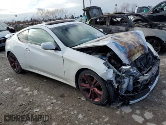 2011 Hyundai Genesis Coupe R-Spec с VIN KMHHT6KD1BU062818, выставлен на аукционе Copart как лот 84379554 с пробегом 126 111 миль миль и Списание • Salvage title. История ставок и продаж доступна на DreamBid. Изображение 4.