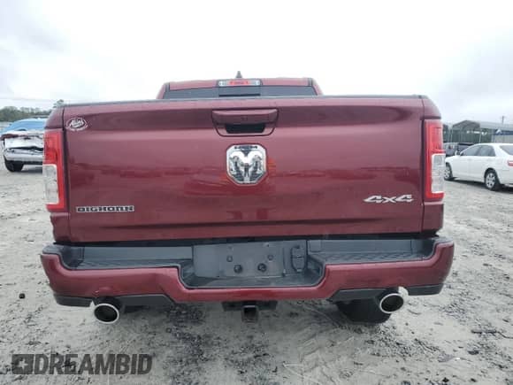 2023 Ram 1500 Lone Star with VIN 1C6SRFFT2PN704918, listed as a Copart auction lot 68173665 with 23,834 mi miles and Salvage title. Bid and sale history available at DreamBid. Image 6.