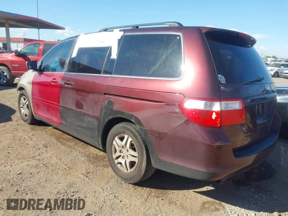 2007 Honda Odyssey EX-L с VIN 5FNRL38677B442679, выставлен на аукционе IAAI как лот 42879073 с пробегом 283 631 миль миль и . История ставок и продаж доступна на DreamBid. Изображение 3.