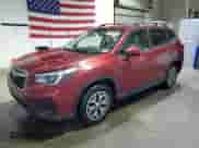 2021 Subaru Forester Premium with VIN JF2SKAJC0MH458454, listed as a Copart auction lot 86825905 with 64,212 mi miles and Salvage title. Bid and sale history available at DreamBid. Image 1.