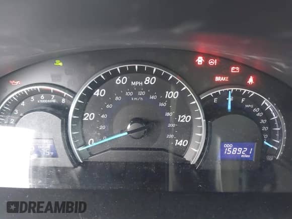 2013 Toyota Camry XLE with VIN 4T1BK1FK2DU527436, listed as a IAAI auction lot 43310672 with 158,921 mi miles and . Bid and sale history available at DreamBid. Image 7.