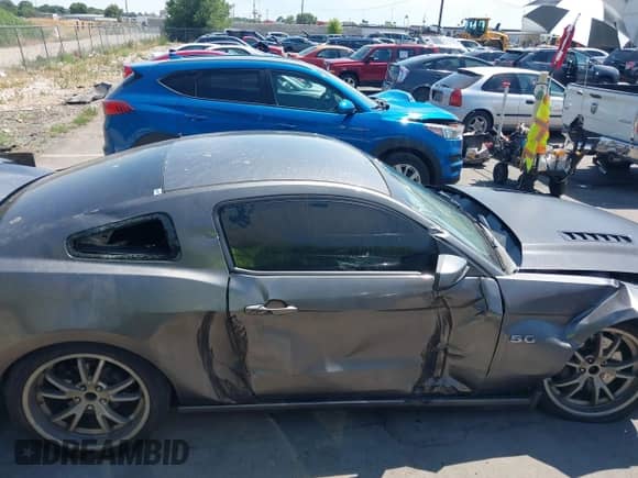 2014 Ford Mustang GT z VIN 1ZVBP8CF7E5310141, wystawiony jako IAAI lot #42610122 z przebiegiem 126 444 mil mil oraz . Historia ofert i sprzedaży dostępna na DreamBid. Obrazek 12.