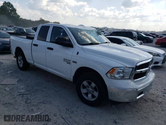 2023 Ram 1500 Tradesman z VIN 1C6RR7FTXPS542235, wystawiony jako Copart lot #70631545 z przebiegiem 66 573 mil mil oraz Szkoda całkowita • Salvage title. Historia ofert i sprzedaży dostępna na DreamBid. Obrazek 4.
