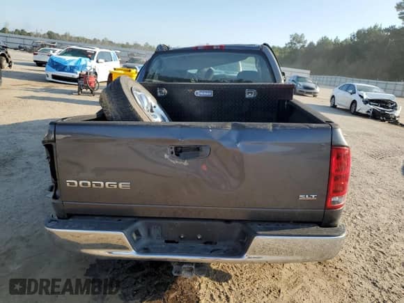 2004 Dodge 1500 SLT with VIN 1D7HA18D54S566099, listed as a Copart auction lot 81183425 with Not provided miles and Salvage title. Bid and sale history available at DreamBid. Image 6.