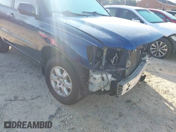 2002 Toyota Highlander with VIN JTEGF21A520060466, listed as a IAAI auction lot 43226787 with 219,462 mi miles and . Bid and sale history available at DreamBid. Image 12.