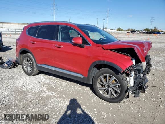 2020 Hyundai Santa Fe SEL z VIN 5NMS3CAD8LH275672, wystawiony jako Copart lot #82442055 z przebiegiem 74 092 mil mil oraz Szkoda całkowita • Salvage title. Historia ofert i sprzedaży dostępna na DreamBid. Obrazek 4.