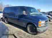 2000 Chevrolet Express Cargo with VIN 1GCFG15W0Y1102137, listed as a Copart auction lot 46884595 with 232,101 mi miles and Salvage title. Bid and sale history available at DreamBid. Image 4.