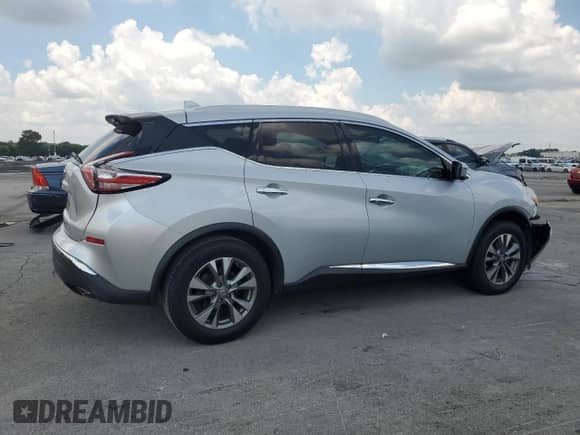 2017 Nissan Murano SL with VIN 5N1AZ2MGXHN191398, listed as a Copart auction lot 66371345 with 131,740 mi miles and Salvage title. Bid and sale history available at DreamBid. Image 3.
