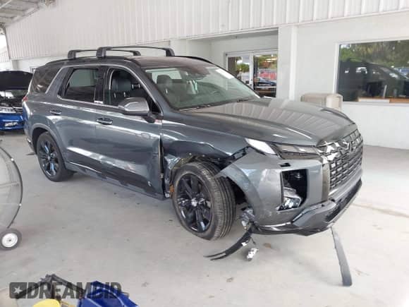 2023 Hyundai Palisade XRT с VIN KM8R34GE9PU605270, выставлен на аукционе IAAI как лот 43212297 с пробегом 69 712 миль миль и . История ставок и продаж доступна на DreamBid. Изображение 1.