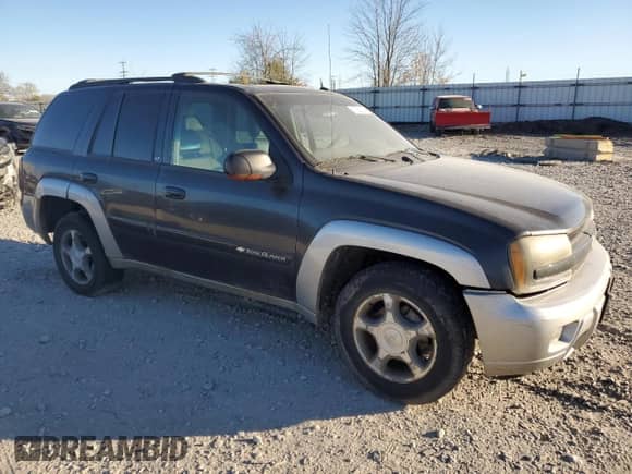 2004 Chevrolet TrailBlazer LS z VIN 1GNDT13S942212960, wystawiony jako Copart lot #70659775 z przebiegiem 243 026 mil mil oraz Nie do naprawy • Non repairable. Historia ofert i sprzedaży dostępna na DreamBid. Obrazek 4.