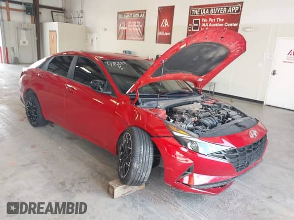 2023 Hyundai Elantra SEL with VIN 5NPLS4AG7PH102726, listed as a IAAI auction lot 43284597 with 44,739 mi miles and . Bid and sale history available at DreamBid. Image 18.