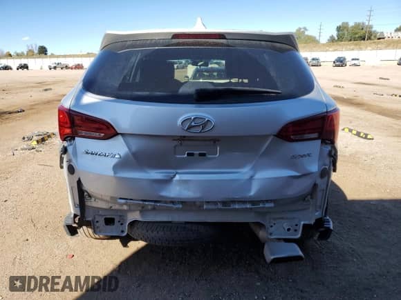 2017 Hyundai Santa Fe 2.4L with VIN 5XYZT3LB0HG413510, listed as a Copart auction lot 87404945 with 307,824 mi miles and Clean title. Bid and sale history available at DreamBid. Image 6.