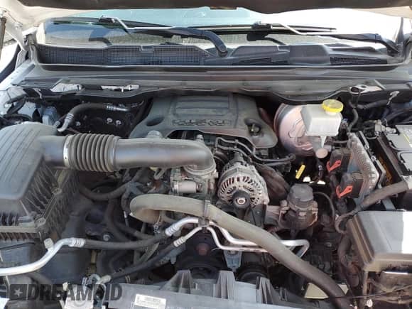 2020 Ram 1500 Big Horn z VIN 1C6RREBT0LN229584, wystawiony jako Copart lot #51018335 z przebiegiem 104 501 mil mil oraz Czysty tytuł • Clean title. Historia ofert i sprzedaży dostępna na DreamBid. Obrazek 11.