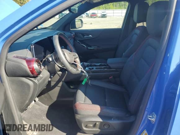 2025 Chevrolet Equinox AWD RS с VIN 3GNAXTEG7SL172644, выставлен на аукционе Copart как лот 69829475 с пробегом 8 941 миль миль и Списание • Salvage title. История ставок и продаж доступна на DreamBid. Изображение 7.