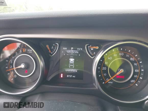 2022 Jeep Wrangler Sport S with VIN 1C4GJXAG0NW145642, listed as a IAAI auction lot 42112670 with 8,737 mi miles and . Bid and sale history available at DreamBid. Image 7.