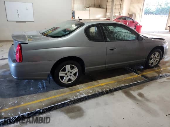 2007 Chevrolet Monte Carlo LS z VIN 2G1WJ15K879419276, wystawiony jako Copart lot #70819755 z przebiegiem 86 065 mil mil oraz Szkoda całkowita • Salvage title. Historia ofert i sprzedaży dostępna na DreamBid. Obrazek 3.