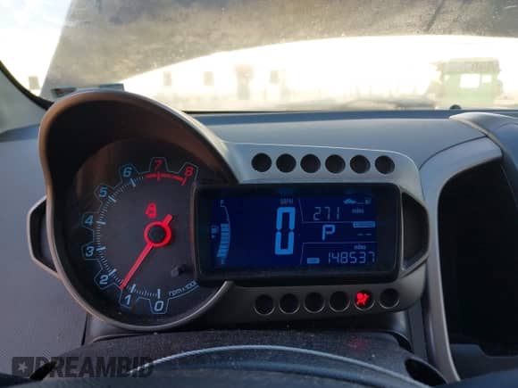 2014 Chevrolet Sonic LT with VIN 1G1JC6SB5E4156606, listed as a IAAI auction lot 43067636 with 148,537 mi miles and . Bid and sale history available at DreamBid. Image 7.