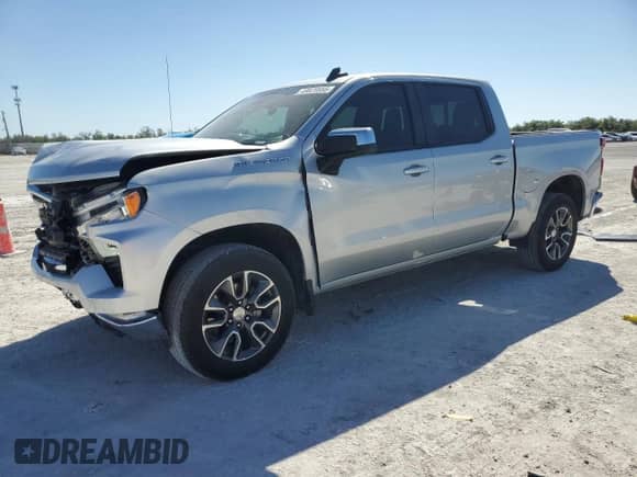 2022 Chevrolet Silverado 1500 LT с VIN 1GCPACEDXNZ557865, выставлен на аукционе Copart как лот 49029555 с пробегом 49 804 миль миль и На запчасти • Non repairable. История ставок и продаж доступна на DreamBid. Изображение 1.