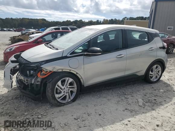 2023 Chevrolet Bolt EV 1LT z VIN 1G1FW6S02P4134108, wystawiony jako Copart lot #73603553 z przebiegiem 9 816 mil mil oraz . Historia ofert i sprzedaży dostępna na DreamBid. Obrazek 1.