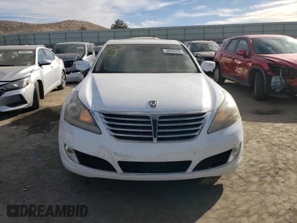 2014 Hyundai Equus Ultimate z VIN KMHGH4JH5EU089627, wystawiony jako Copart lot #88959255 z przebiegiem 77 453 mil mil oraz Szkoda całkowita • Salvage title. Historia ofert i sprzedaży dostępna na DreamBid. Obrazek 5.