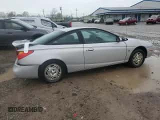 2001 Saturn SC with VIN 1G8ZR14721Z291764, listed as a Copart auction lot 55414785 with 215,943 mi miles and Salvage title. Bid and sale history available at DreamBid. Image 3.