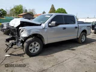 2019 Ford F-150 XL with VIN 1FTEW1EB0KKE60528, listed as a Copart auction lot 59051855 with 118,655 mi miles and Salvage title. Bid and sale history available at DreamBid. Image 1.