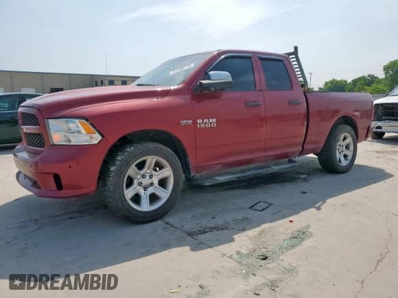 2013 Ram 1500 Tradesman z VIN 1C6RR6FT2DS587109, wystawiony jako Copart lot #57160715 z przebiegiem 195 132 mil mil oraz Szkoda całkowita • Salvage title. Historia ofert i sprzedaży dostępna na DreamBid. Obrazek 1.