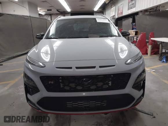 2023 Hyundai Kona with VIN KM8KH3AC9PU009337, listed as a IAAI auction lot 42827068 with 40,513 mi miles and . Bid and sale history available at DreamBid. Image 12.