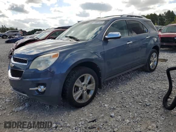 2012 Chevrolet Equinox LTZ with VIN 2GNFLGE50C6300879, listed as a Copart auction lot 70881655 with 205,370 mi miles and Clean title. Bid and sale history available at DreamBid. Image 1.