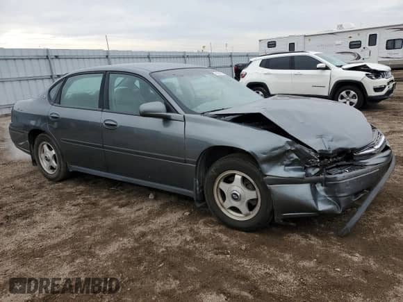 2005 Chevrolet Impala Police Police with VIN 2G1WF55K459295934, listed as a Copart auction lot 79859774 with 181,635 mi miles and Salvage title. Bid and sale history available at DreamBid. Image 4.
