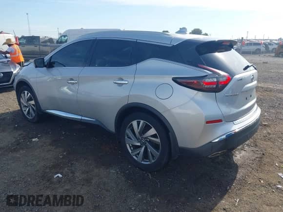 2020 Nissan Murano SL with VIN 5N1AZ2CS9LN138934, listed as a IAAI auction lot 42639572 with 63,863 mi miles and . Bid and sale history available at DreamBid. Image 3.