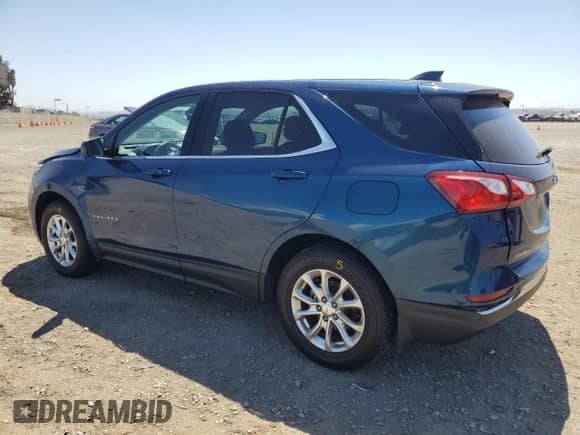 2020 Chevrolet Equinox LT с VIN 2GNAXUEV2L6218102, выставлен на аукционе Copart как лот 70937025 с пробегом 72 334 миль миль и Списание • Salvage title. История ставок и продаж доступна на DreamBid. Изображение 2.
