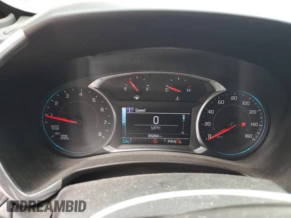 2018 Chevrolet Equinox Premier with VIN 3GNAXMEV3JS512137, listed as a Copart auction lot 86146795 with 65,294 mi miles and Salvage title. Bid and sale history available at DreamBid. Image 9.