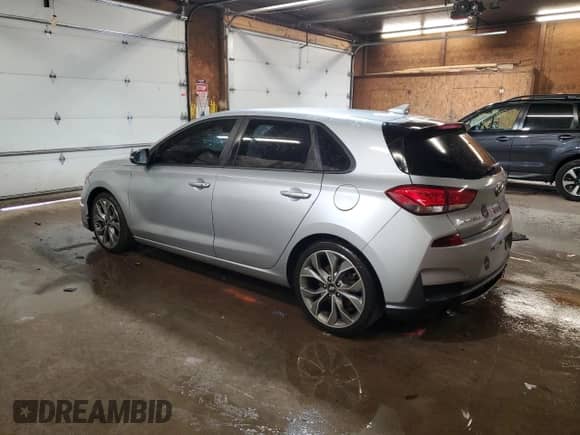 2020 Hyundai Elantra N Line z VIN KMHH55LCXLU131534, wystawiony jako Copart lot #65521765 z przebiegiem 57 080 mil mil oraz Szkoda całkowita • Salvage title. Historia ofert i sprzedaży dostępna na DreamBid. Obrazek 2.