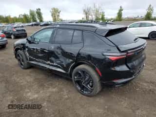 2024 Chevrolet Equinox EV RS с VIN 3GN7DSRR5RS258415, выставлен на аукционе Copart как лот 71476304 с пробегом 772 миль миль и Списание • Salvage title. История ставок и продаж доступна на DreamBid. Изображение 2.