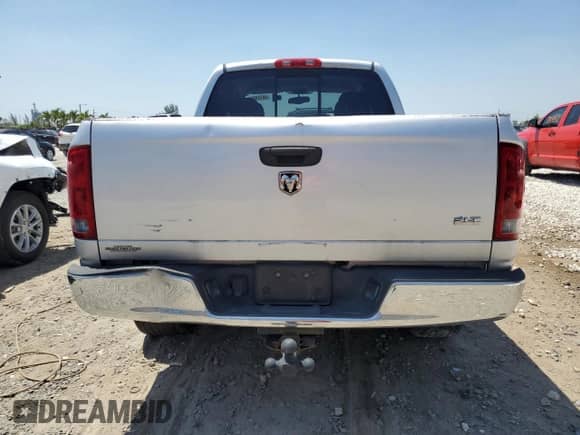 2005 Dodge 1500 SLT with VIN 1D7HA18D55S173401, listed as a Copart auction lot 50729554 with 221,950 mi miles and Salvage title. Bid and sale history available at DreamBid. Image 6.