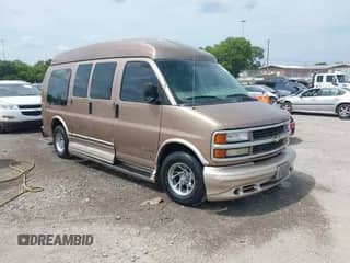 2000 Chevrolet Express Cargo YF7 z VIN 1GBFG15R1Y1265216, wystawiony jako IAAI lot #42889824 z przebiegiem Nie podano mil oraz . Historia ofert i sprzedaży dostępna na DreamBid. Obrazek 1.