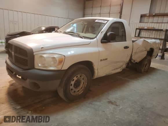 2008 Dodge 1500 SLT с VIN 1D7HA16N08J220212, выставлен на аукционе Copart как лот 46645255 с пробегом 130 066 миль миль и Списание • Salvage title. История ставок и продаж доступна на DreamBid. Изображение 1.