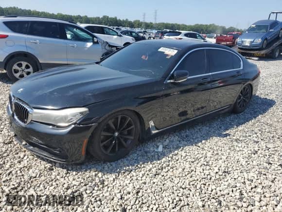 2017 BMW 7 Series 740i xDrive with VIN WBA7E4C51HGU99759, listed as a Copart auction lot 69507875 with 171,950 mi miles and Clean title. Bid and sale history available at DreamBid. Image 1.