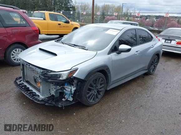 2024 Subaru WRX Premium with VIN JF1VBAH69R8801108, listed as a IAAI auction lot 41916919 with 21,695 mi miles and . Bid and sale history available at DreamBid. Image 18.