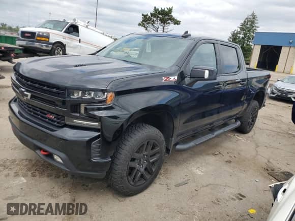 2021 Chevrolet Silverado 1500 LT Trail Boss с VIN 3GCPYFEL1MG115608, выставлен на аукционе Copart как лот 69658315 с пробегом Не указан миль и Списание • Salvage title. История ставок и продаж доступна на DreamBid. Изображение 1.