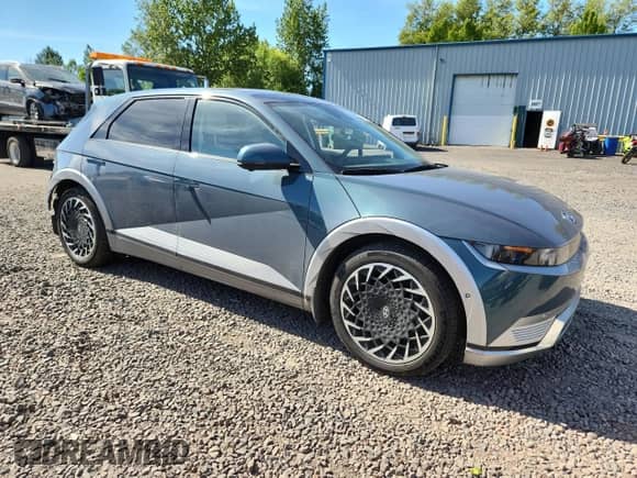 2022 Hyundai Ioniq 5 Limited with VIN KM8KRDAF6NU103749, listed as a Copart auction lot 58348125 with 34,009 mi miles and Salvage title. Bid and sale history available at DreamBid. Image 4.