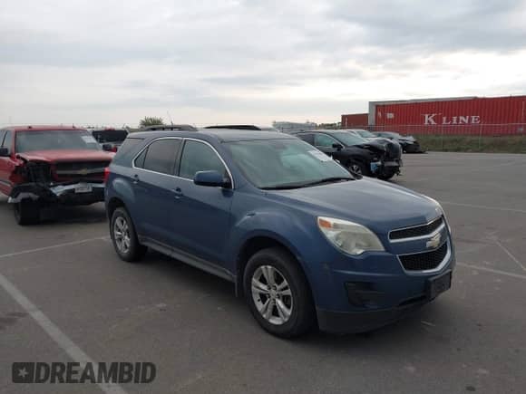 2012 Chevrolet Equinox 1LT with VIN 2GNFLEEK4C6101148, listed as a IAAI auction lot 43125888 with 145,054 mi miles and . Bid and sale history available at DreamBid. Image 1.