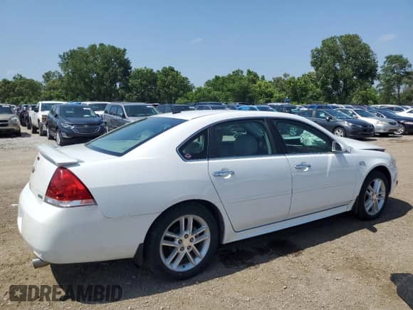 2013 Chevrolet Impala LTZ с VIN 2G1WC5E37D1130135, выставлен на аукционе Copart как лот 61075905 с пробегом 114 840 миль миль и Списание • Salvage title. История ставок и продаж доступна на DreamBid. Изображение 3.