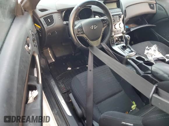 2015 Hyundai Genesis Coupe 3.8L Base z VIN KMHHT6KJ5FU126273, wystawiony jako Copart lot #75132604 z przebiegiem Nie podano mil oraz Szkoda całkowita • Salvage title. Historia ofert i sprzedaży dostępna na DreamBid. Obrazek 8.